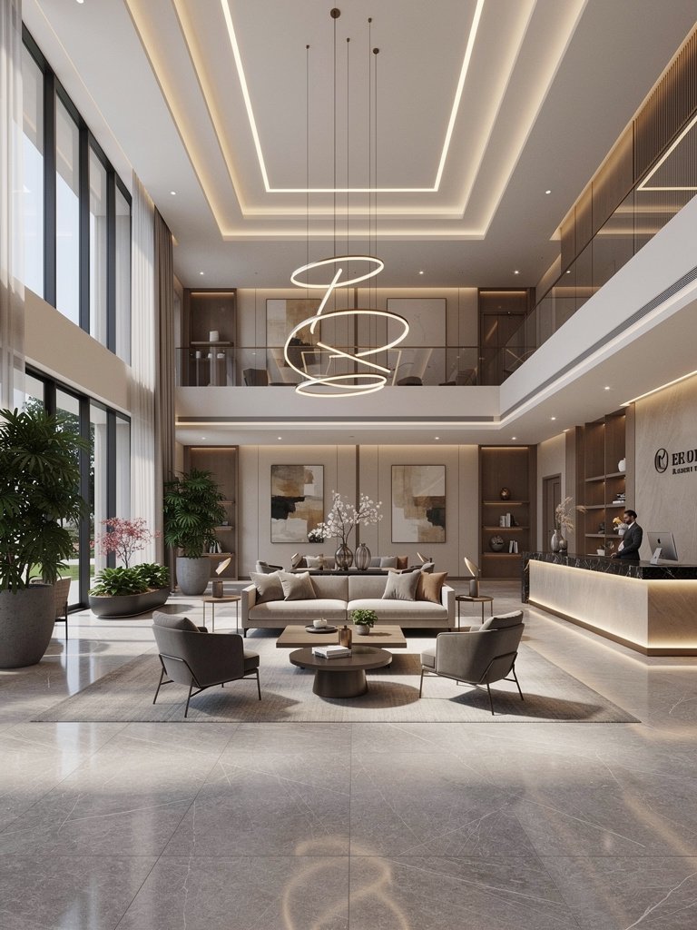 Luxury Hospitality Interior Rendering