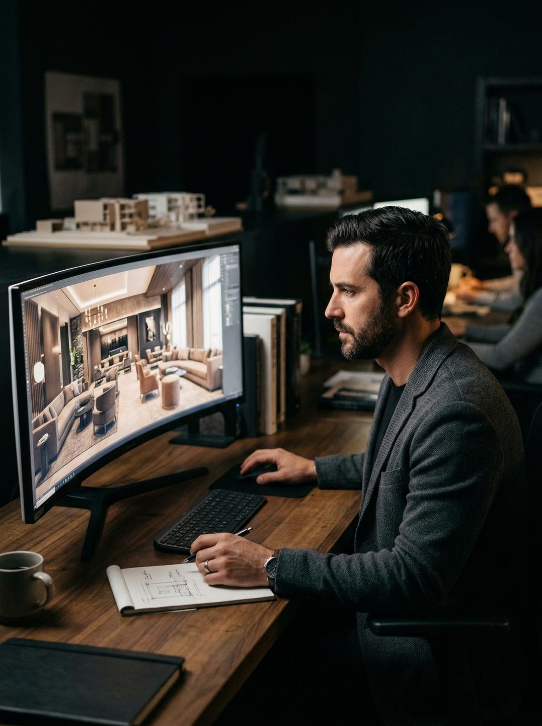 3d visualization interior design professional