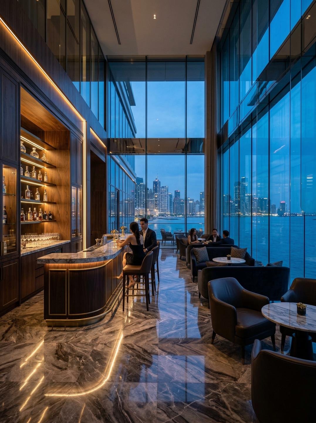 Hotel 3D rendering services