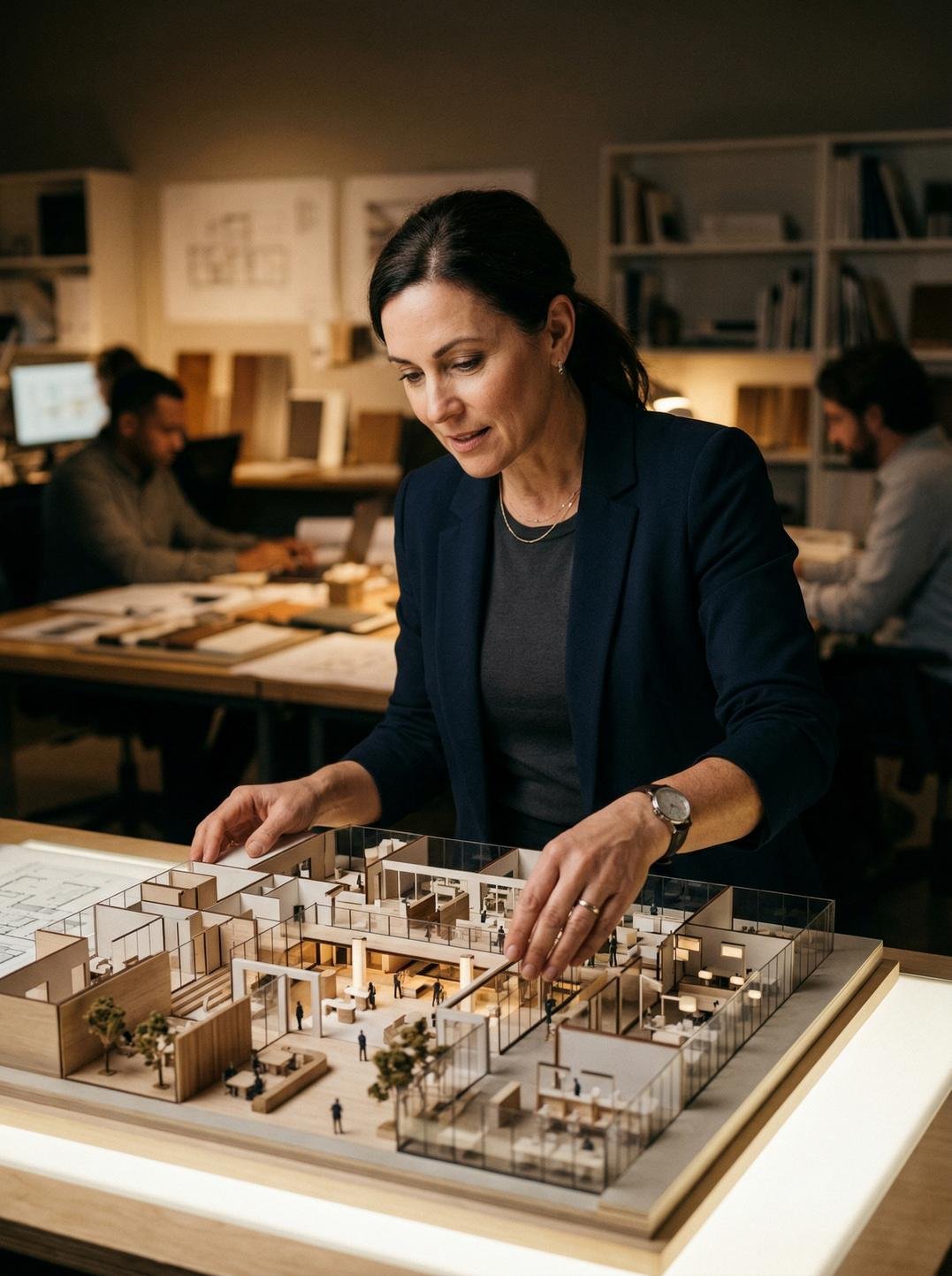 commercial interior design professional
