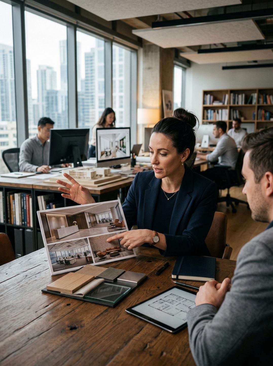 corporate interior design professional