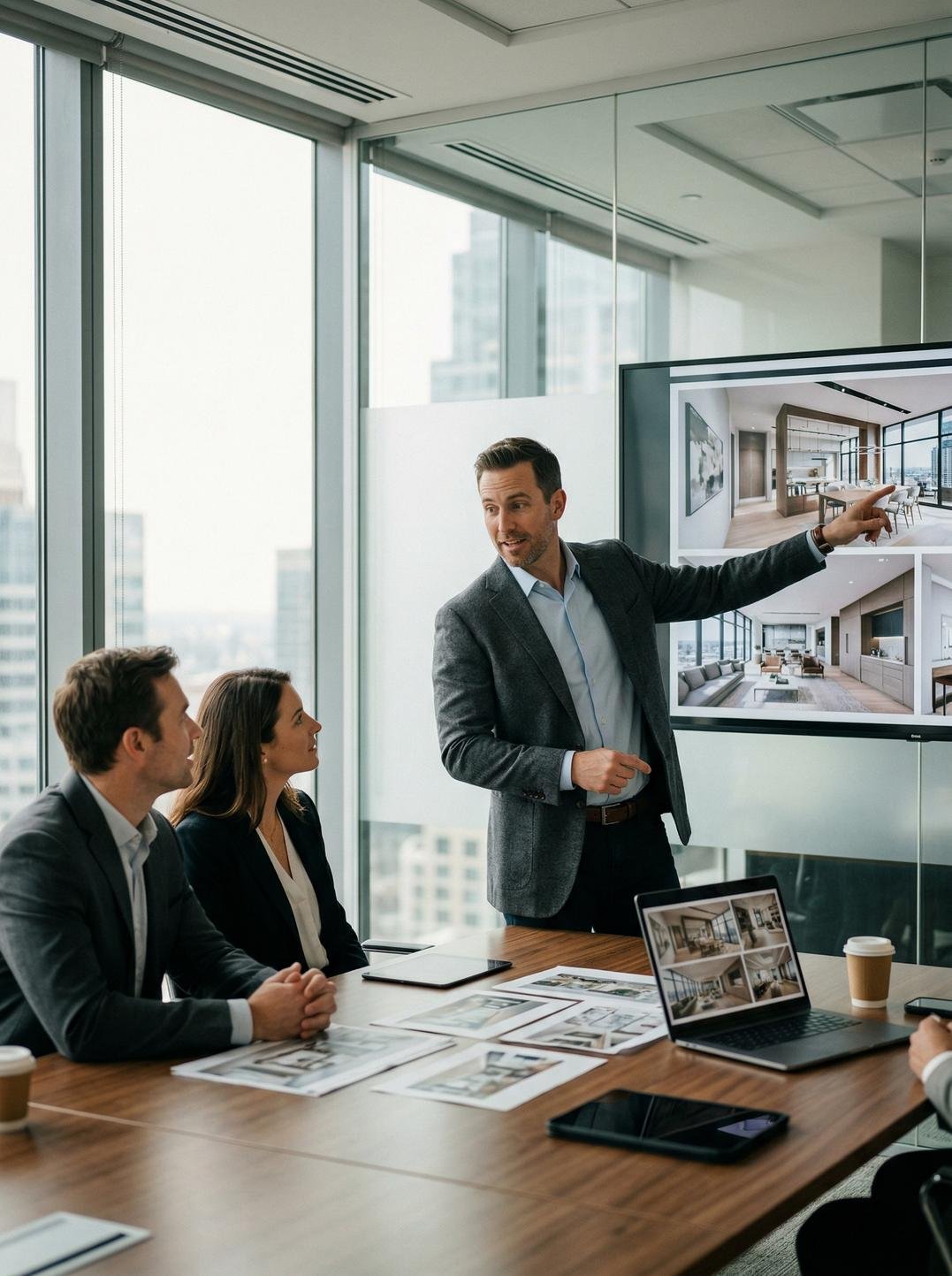 interior design 3d render professional