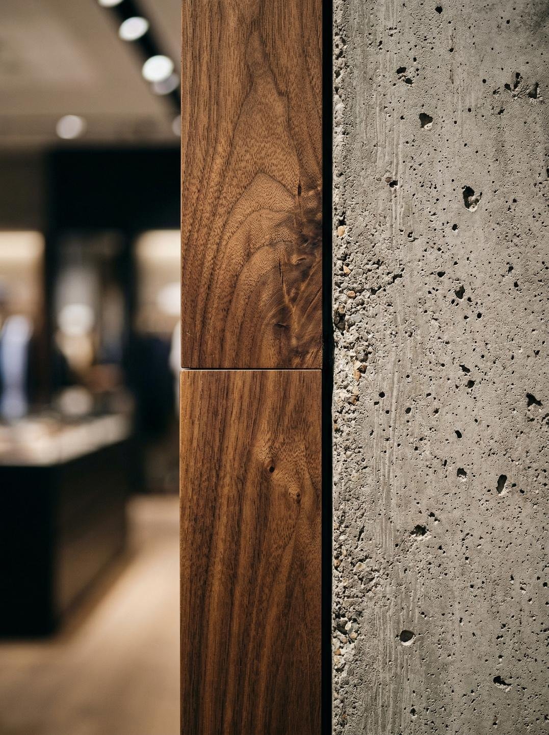 retail interior design detail