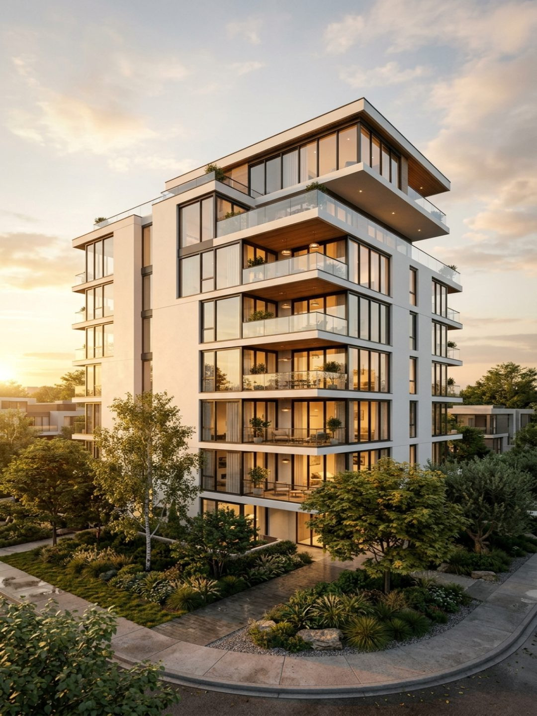 Architectural rendering turnaround time – photorealistic exterior CGI of contemporary building