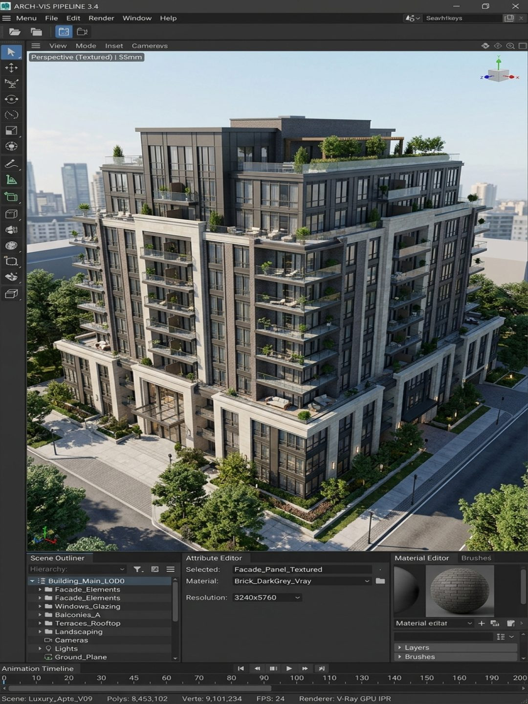 Architectural rendering turnaround time – 3D software viewport workflow