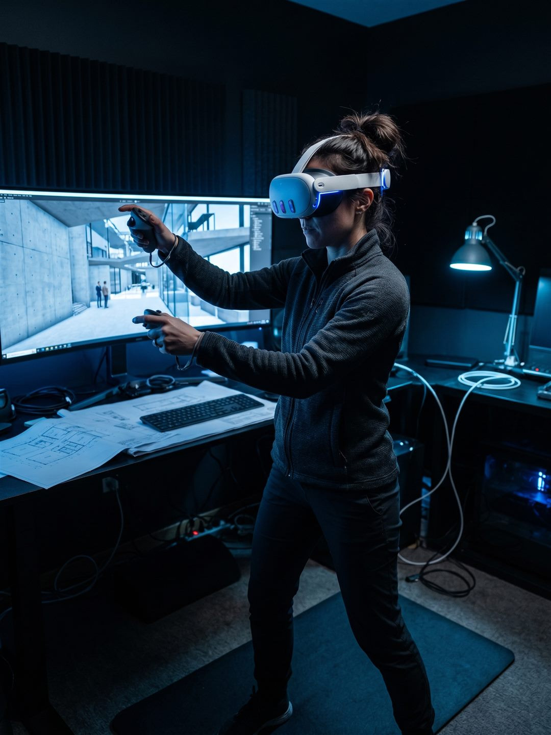VR walkthrough powered by real-time architectural visualization